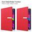 Cover2day - Hoes voor de Lenovo Yoga Tab 11  (2021) - Tri-Fold Book Case - Red