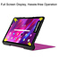 Cover2day - Case for Lenovo Yoga Tab 11  (2021) - Slim Tri-Fold Book Case - Lightweight Smart Cover - Purple