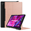 Cover2day - Case for Lenovo Yoga Tab 11  (2021) - Slim Tri-Fold Book Case - Lightweight Smart Cover - Rose Gold