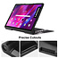 Cover2day - Case for Lenovo Yoga Tab 11  (2021) - Slim Tri-Fold Book Case - Lightweight Smart Cover -  Don't Touch Me