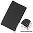 Hoes voor de Samsung Galaxy Tab A7 Lite (2021) - Tri-Fold Book Case - Zwart