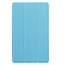 Hoes voor de Samsung Galaxy Tab A7 Lite (2021) - Tri-Fold Book Case - Licht Blauw