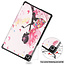 Case for Samsung Galaxy Tab A7 Lite (2021) - Slim Tri-Fold Book Case - Lightweight Smart Cover - Flower Fairy