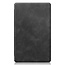 Case for Samsung Galaxy Tab A7 Lite - PU Leather Folio Book Case - Black