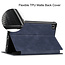 Case for Samsung Galaxy Tab A7 Lite - PU Leather Folio Book Case - Dark blue