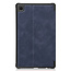 Case for Samsung Galaxy Tab A7 Lite - PU Leather Folio Book Case - Dark blue