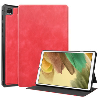 Cover2day Samsung Galaxy Tab A7 Lite Hoes - PU Leer Folio Book Case - Rood