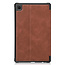 Case for Samsung Galaxy Tab A7 Lite - PU Leather Folio Book Case - Brown