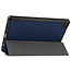 Case for Samsug Galaxy Tab A7 Lite - 8.7 inch - TPU Tri-Fold Book Case - Dark Blue