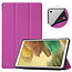 Case for Samsug Galaxy Tab A7 Lite - 8.7 inch - TPU Tri-Fold Book Case - Purple