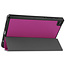 Case for Samsug Galaxy Tab A7 Lite - 8.7 inch - TPU Tri-Fold Book Case - Purple