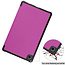 Case for Samsug Galaxy Tab A7 Lite - 8.7 inch - TPU Tri-Fold Book Case - Purple