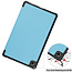 Case for Samsug Galaxy Tab A7 Lite - 8.7 inch - TPU Tri-Fold Book Case - Light Blue