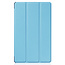 Hoes voor de Samsung Galaxy Tab A7 Lite (2021) - 8.7 inch - TPU Tri-Fold Book Case - Licht Blauw