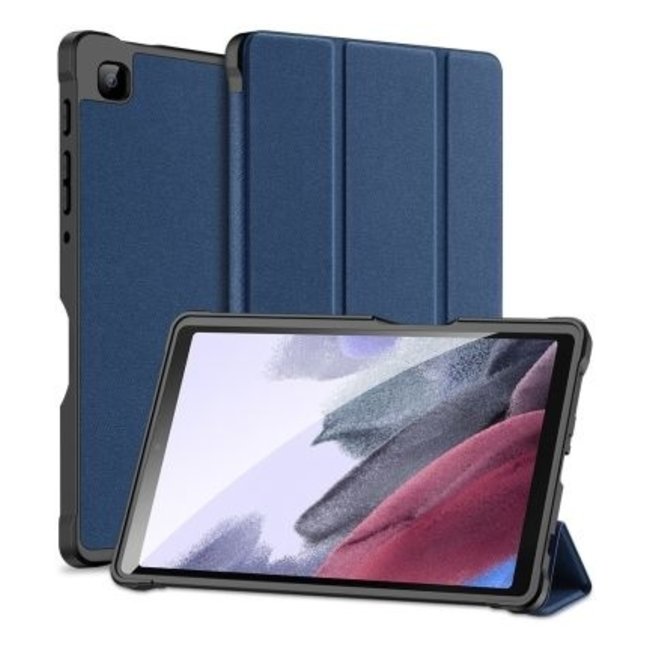 Dux Ducis - Case for Samsung Galaxy Tab A7 Lite (2021)- Domo Book Case - Tri-fold Cover - Blue