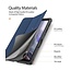 Dux Ducis - Case for Samsung Galaxy Tab A7 Lite (2021)- Domo Book Case - Tri-fold Cover - Blue
