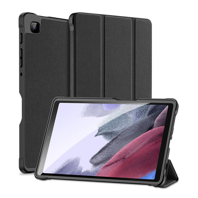 Dux Ducis - Case for Samsung Galaxy Tab A7 Lite (2021)- Domo Book Case - Tri-fold Cover - Black