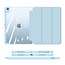 Apple iPad Air 10.9 Hoes - Dux Ducis Toby Tri-Fold Book Case - Blauw