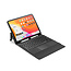 iPad Pro 11 (2021) case - QWERTY - Bluetooth Keyboard Folio Cover - Keyboard Backlight - Touchpad - Black