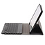 Case2go - Bluetooth toetsenbord Tablet hoes geschikt voor iPad 2021 - 10.2 Inch - Keyboard Case met Stylus Pen Houder - Zwart