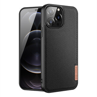 Dux Ducis iPhone 13 Pro Max Case - Fino Series - Back Cover - Black