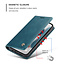 CaseMe - Telefoonhoesje geschikt voor Apple iPhone 13 Mini - Wallet Book Case - Magneetsluiting - Blauw