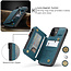 CaseMe - Apple iPhone 13 Mini Case - Back Cover - with RFID Cardholder - Blue