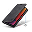 AutSpace - Case for Apple iPhone 13 Mini - PU Leather Wallet Case Card Slot Kickstand Magnetic Closure - Black