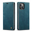 CaseMe - Telefoonhoesje geschikt voor Apple iPhone 13 - Wallet Book Case - Magneetsluiting - Blauw