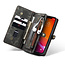 CaseMe - Case for Apple iPhone 13 - Wallet Case with Card Holder, Magnetic Detachable Cover - Black