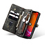 CaseMe - Telefoonhoesje geschikt voor Apple iPhone 13 - 2 in 1 Book Case en Back Cover - Zwart