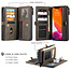 CaseMe - Apple iPhone 13 Pro Case - Back Cover and Wallet Book Case - Multifunctional - Brown