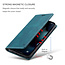 AutSpace - Case for Apple iPhone 13 Pro - PU Leather Wallet Case Card Slot Kickstand Magnetic Closure - Blue
