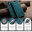 CaseMe - Case for Apple iPhone 13 Pro Max - PU Leather Wallet Case Card Slot Kickstand Magnetic Closure - Blue