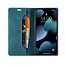 AutSpace - Case for Apple iPhone 13 Pro Max - PU Leather Wallet Case Card Slot Kickstand Magnetic Closure - Blue
