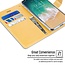 Telefoonhoesje geschikt voor Apple iPhone 13 Mini - Blue Moon Diary Wallet Case -Goud