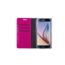 Telefoonhoesje geschikt voor Apple iPhone 13 Mini - Blue Moon Flip Case - Met pasjeshouder - Magenta