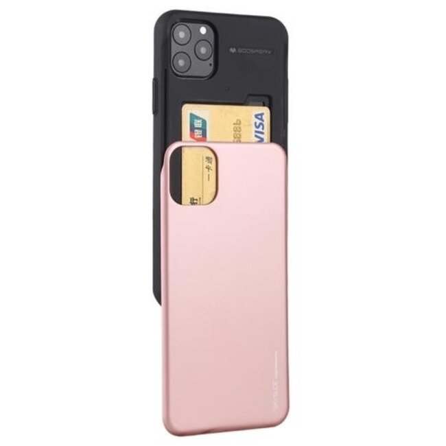 Case for Apple iPhone 13 Mini bumper - Mercury Sky Slide Bumper Case - Rose Gold