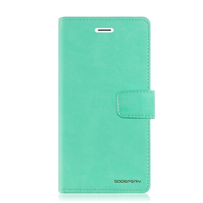 Telefoonhoesje geschikt voor Apple iPhone 13 Pro - Blue Moon Diary Wallet Case - Turquoise