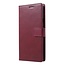 Case for Apple iPhone 13 Pro - Blue Moon Diary Case - Flip Cover - Dark Red