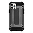 Telefoonhoesje geschikt voor iPhone 13 Mini - Metallic Armor Case - Grijs