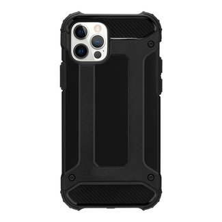 Mercury Goospery Phone case suitable for iPhone 13 Pro - Metallic Armor Case - Black