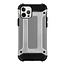 Phone case suitable for iPhone 13 Pro - Metallic Armor Case - Silver