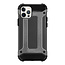 Telefoonhoesje geschikt voor iPhone 13 Pro Max - Metallic Armor Case - Grijs