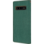 Telefoonhoesje geschikt voor iPhone 13 Mini - Mercury Canvas Diary Wallet Case - Hoesje met Pasjeshouder - Groen