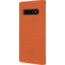 Case for iPhone 13 Pro Max - Mercury Canvas Diary Case - Flip Cover - Orange