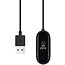 Oplaadkabel geschikt voor Fitbit Inspire (2de gen) - USB-kabel - 1.0 meter - Zwart