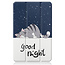 Tablet hoes geschikt voor Nokia T20 (2021) - 10.4 Inch - Tri-Fold Book Case - Good Night