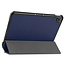 Tablet hoes geschikt voor Nokia T20 (2021) - 10.4 Inch - Tri-Fold Book Case - Donker Blauw