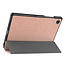 Tablet hoes voor Samsung Galaxy Tab A8 (2021) - 10.5 inch - Tri-Fold Book Case - Auto Wake functie - Rosé Goud